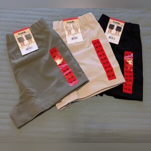 Women's Skort Frank & Oak - Olive Green, Beige, Black - Size MED